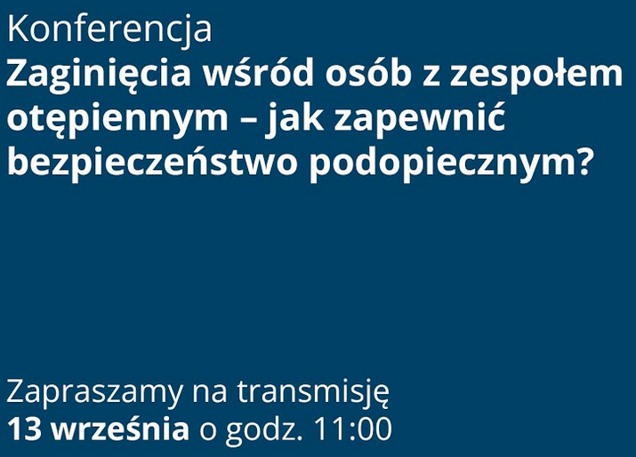 zaproszenie na transmisje konferencji on-line