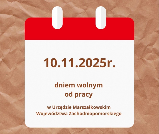 10.11.2025 r. dniem wolnym w UMWZP