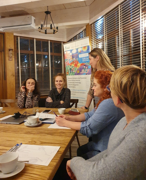 Zespół projektu oraz przedstawiciele ROPS