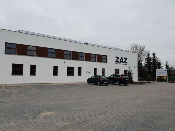 Widok na budynek ZAZ