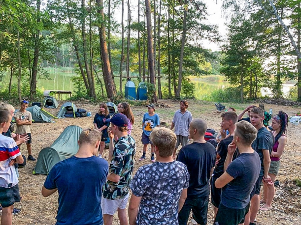 II grupa poznaje miejsce intensywnych treningów wyjazdowych