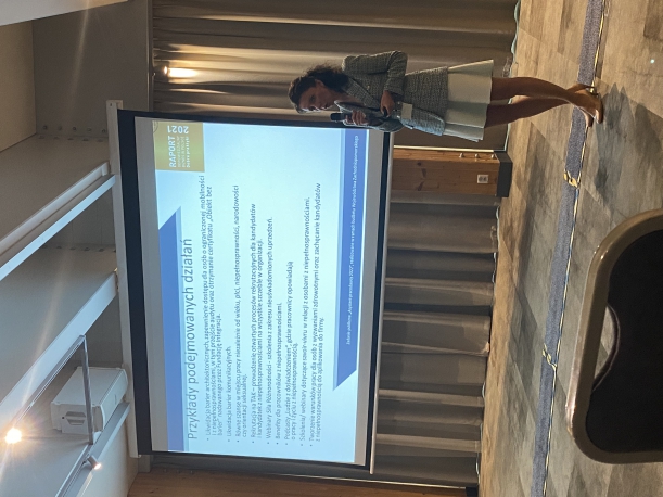 Wystąpienie dr Anety Karasek