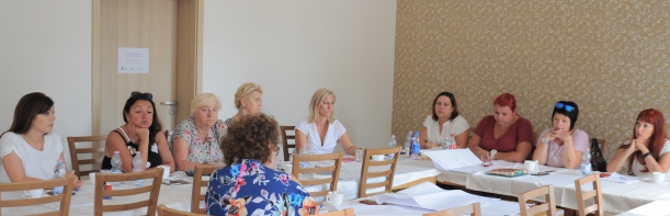 Uczestnicy warsztatu uzupełniającego dla kadry RAR w powiedzie kołobrzeskim