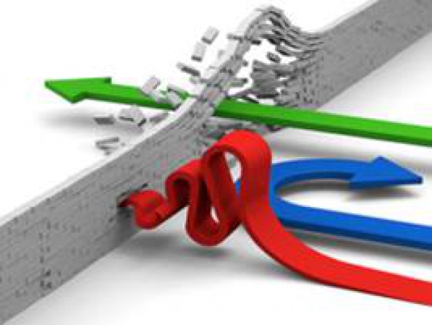 symbol przełamywania barier