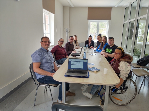 Spotkanie kadry RADiM ze studentami US o kierunku zdrowie publiczne