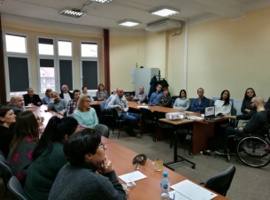 Uczestnicy spotkania monitoringowego 