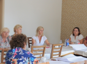 Uczestnicy warsztatu uzupełniającego dla kadry RAR w powiedzie kołobrzeskim